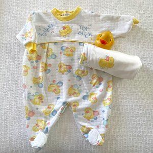 'Toy Duck' - 2 piece set...infant essentials